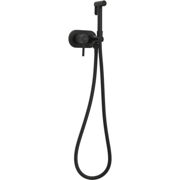 Гигиенический душ со смесителем Allen Brau Priority 5.31005-31 Черный матовый Гигиенический душ со смесителем Allen Brau Priority 5.31005-31 Черный матовый