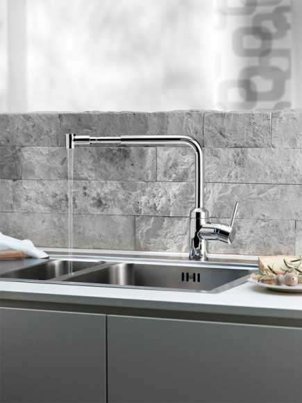 Смеситель для кухни Kludi L-Ine 428210577 Хром