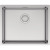 Кухонная мойка Paulmark Lassan 54 Uni LA54-BS Брашированная нержавеющая сталь