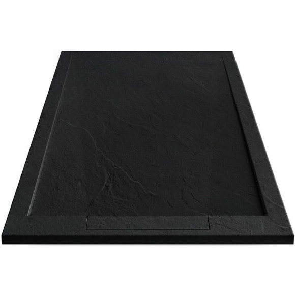 Душевой поддон из искусственного камня Esbano Luxe ESP-LX129B 120x90 ESPLX 129B Черный матовый