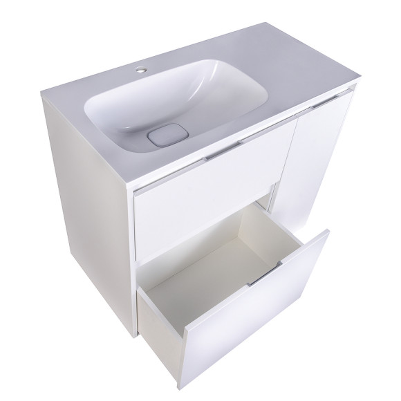 Тумба под раковину Style Line Барселона 90 L СС-00002345 Белая Тумба под раковину Style Line Барселона 90 L СС-00002345 Белая