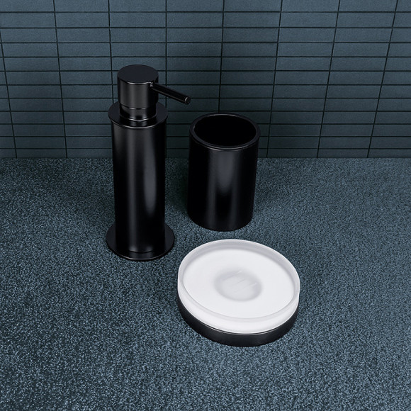Мыльница Colombo Design Nordic B5240.NM-VAN Черная матовая
