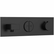 Смеситель для душа Vincea VSCV-422TMB с термостатом Черный матовый