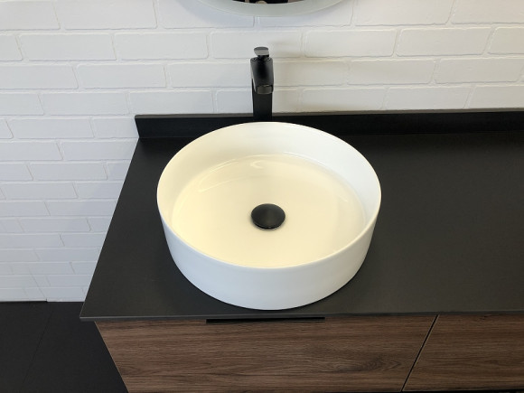 Тумба с раковиной Comforty Порто 120-1 00-00000828 подвесная Дуб темно-коричневый Тумба с раковиной Comforty Порто 120-1 00-00000828 подвесная Дуб темно-коричневый