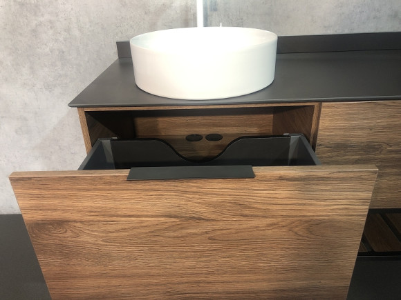 Тумба с раковиной Comforty Порто 120-1 00-00000828 подвесная Дуб темно-коричневый Тумба с раковиной Comforty Порто 120-1 00-00000828 подвесная Дуб темно-коричневый