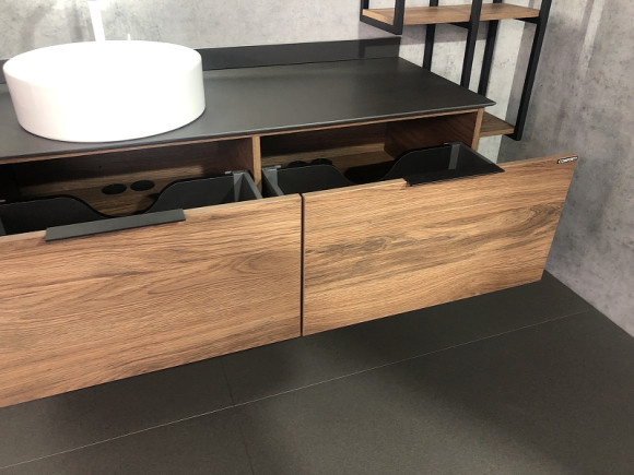 Тумба с раковиной Comforty Порто 120-1 00-00000828 подвесная Дуб темно-коричневый Тумба с раковиной Comforty Порто 120-1 00-00000828 подвесная Дуб темно-коричневый