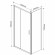 Душевой уголок Vincea Garda 130x90 VSR-1G9013CLGM профиль Вороненая сталь стекло прозрачное