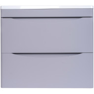 Тумба под раковину Style Line Бергамо 60 СС-00002317 подвесная Серая антискрейч