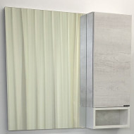 Зеркало со шкафом Comforty Прага 90 00004136263 Дуб белый Зеркало со шкафом Comforty Прага 90 00004136263 Дуб белый