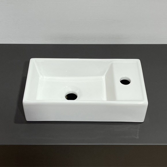 Тумба с раковиной Comforty Асти 40 00-00013798 подвесная Дуб дымчатый