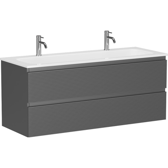 Тумба под раковину Sancos Folk 120 FL120GS подвесная Grey soft