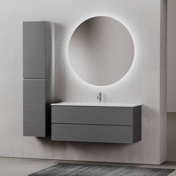 Тумба под раковину Sancos Folk 120 FL120GS подвесная Grey soft