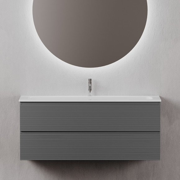 Тумба под раковину Sancos Folk 120 FL120GS подвесная Grey soft