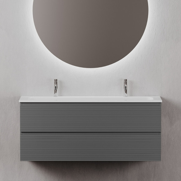 Тумба под раковину Sancos Folk 120 FL120GS подвесная Grey soft