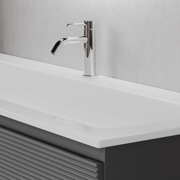 Тумба под раковину Sancos Folk 120 FL120GS подвесная Grey soft