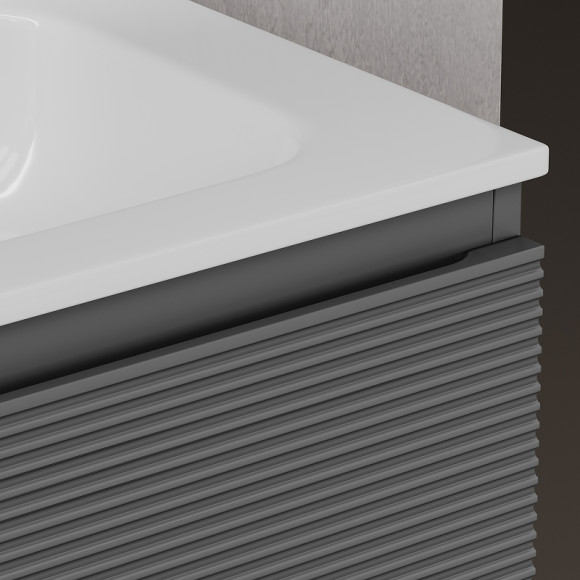 Тумба под раковину Sancos Folk 120 FL120GS подвесная Grey soft