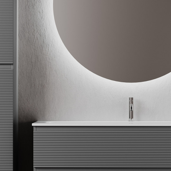 Тумба под раковину Sancos Folk 120 FL120GS подвесная Grey soft