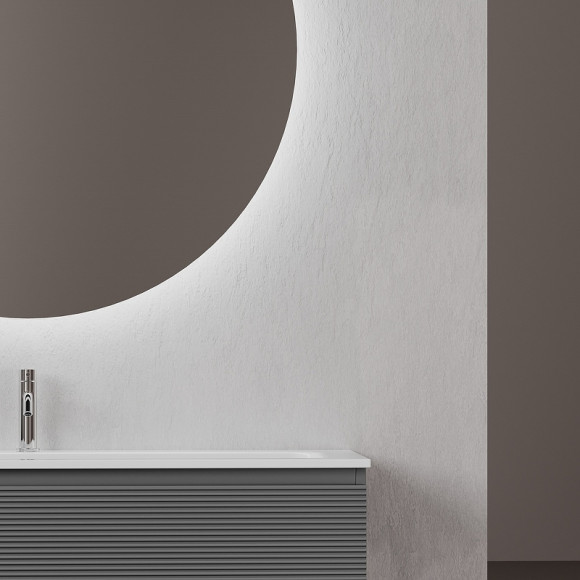 Тумба под раковину Sancos Folk 120 FL120GS подвесная Grey soft