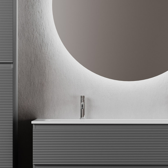 Тумба под раковину Sancos Folk 120 FL120GS подвесная Grey soft