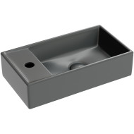 Раковина Ceramicanova Element 41 R CN6051RMDH Темный антрацит матовый