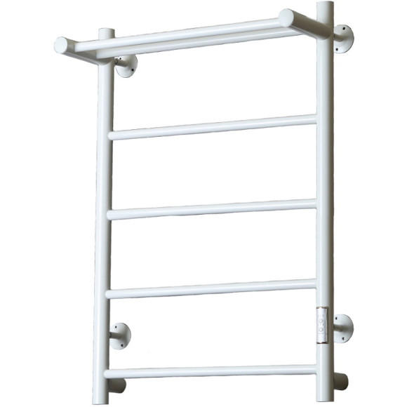 Электрический полотенцесушитель Тругор Аспект ПЭК 1П СП 80x50 с полкой Белый Электрический полотенцесушитель Тругор Аспект ПЭК 1П СП 80x50 с полкой Белый
