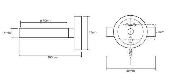 Держатель для фена Bemeta Omega 101117012 Хром