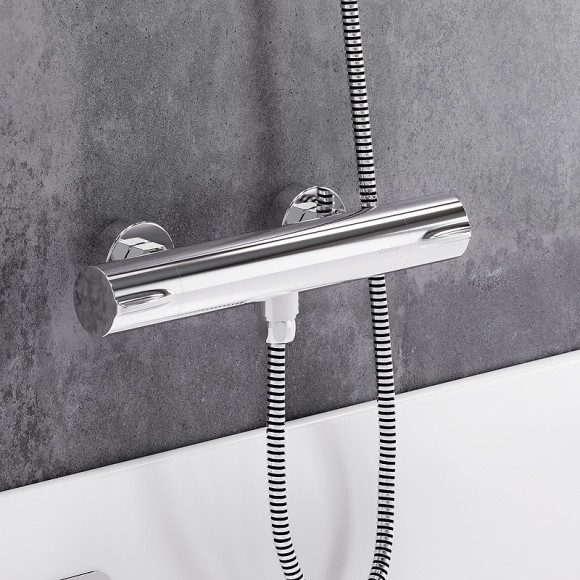 Смеситель для душа Damixa Scandinavian Pure 366000000 с термостатом Хром