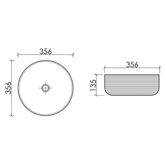 Раковина-чаша Ceramicanova Element 36 CN6073 Белая глянцевая Раковина-чаша Ceramicanova Element 36 CN6073 Белая глянцевая