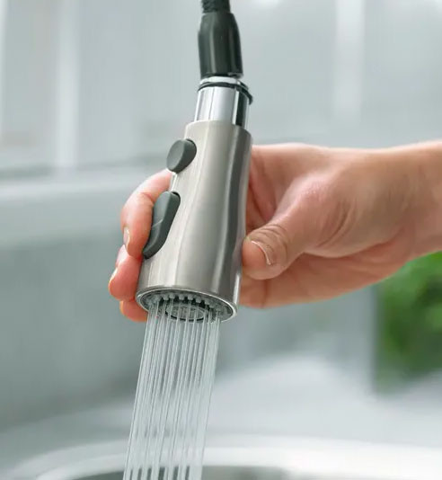 Смеситель для кухни Jacob Delafon Simplice 596D-CP Хром