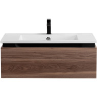 Тумба под раковину Cezares Slider 80 SLIDER-800-1C-SO-NA-P подвесная Орех дымчатый