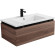 Тумба под раковину Cezares Slider 80 SLIDER-800-1C-SO-NA-P подвесная Орех дымчатый
