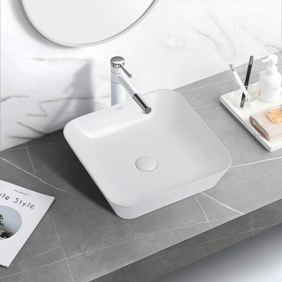 Раковина-чаша Abber Rechteck 43 AC2205 Белая Раковина-чаша Abber Rechteck 43 AC2205 Белая