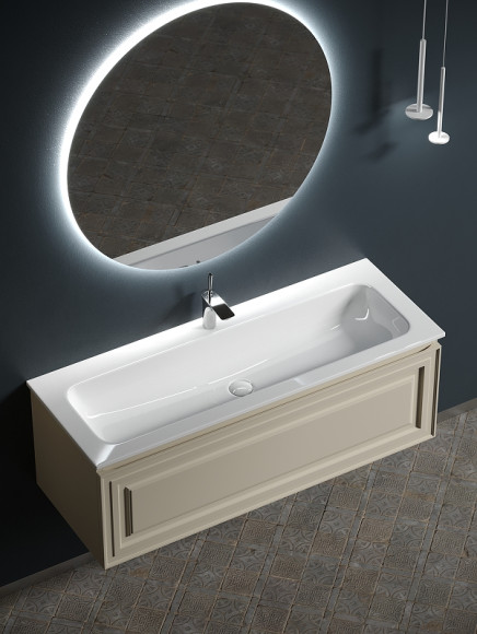 Тумба под раковину Sancos Very 120 VR120CE подвесная Beige Soft