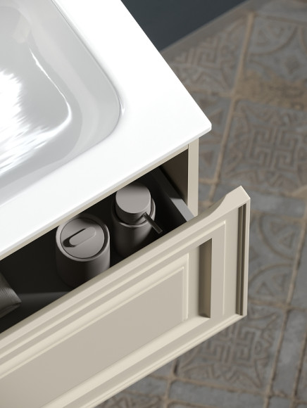 Тумба под раковину Sancos Very 120 VR120CE подвесная Beige Soft