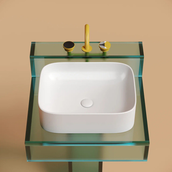 Раковина-чаша Ceramicanova Element 51 CN6052MW Белая матовая Раковина-чаша Ceramicanova Element 51 CN6052MW Белая матовая