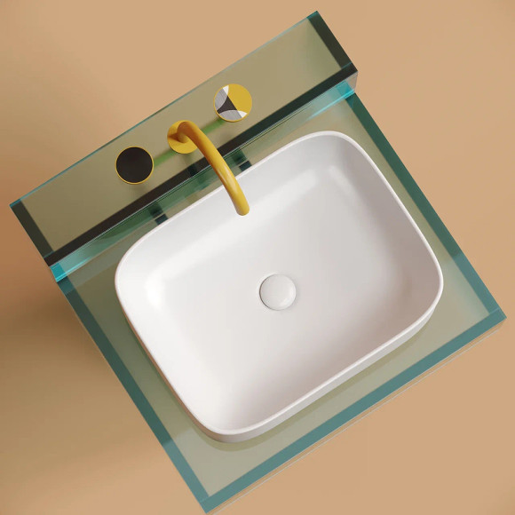 Раковина-чаша Ceramicanova Element 51 CN6052MW Белая матовая Раковина-чаша Ceramicanova Element 51 CN6052MW Белая матовая