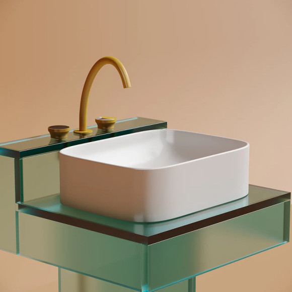 Раковина-чаша Ceramicanova Element 51 CN6052MW Белая матовая Раковина-чаша Ceramicanova Element 51 CN6052MW Белая матовая