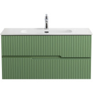 Тумба под раковину Cezares Duet-N 100 DUET-N-1000-2C-SO-PS-P подвесная Фисташковый Софт