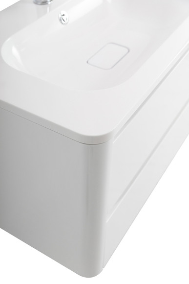 Тумба под раковину Cezares Relax 80 RELAX-800-2C-SO-BL подвесная Bianco Lucido