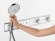 Смеситель для душа Hansgrohe RainSelect 15357400 с термостатом Белый Хром