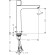 Смеситель для раковины Hansgrohe Talis Select E 71752000 Хром