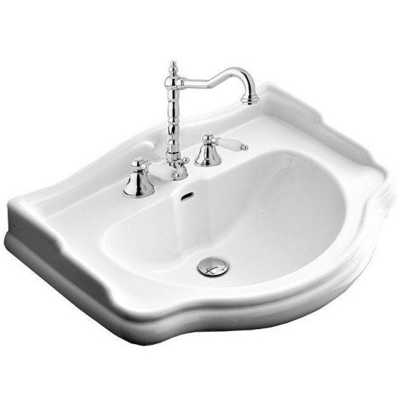 Раковина Kerasan Retro 69 104601*3 Белая Раковина Kerasan Retro 69 104601*3 Белая