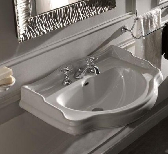 Раковина Kerasan Retro 69 104601*3 Белая Раковина Kerasan Retro 69 104601*3 Белая