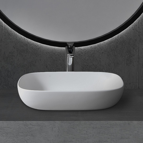 Раковина-чаша Abber Stein 60 AS2620 Белая матовая Раковина-чаша Abber Stein 60 AS2620 Белая матовая