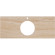 Столешница под раковину Kerama Marazzi Plaza Modern Риальто 120 PL5.SG560420R\120 Песочная