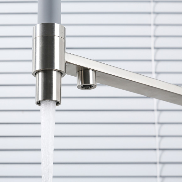 Смеситель для кухни Gappo G4399-5 Нержавеющая сталь Серый Смеситель для кухни Gappo G4399-5 Нержавеющая сталь Серый