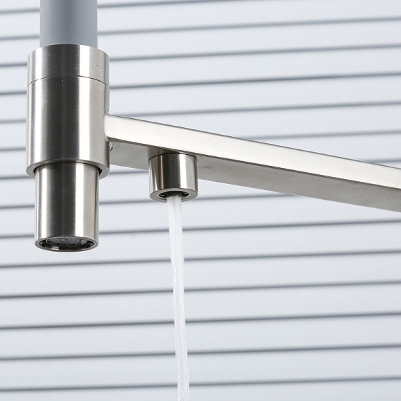 Смеситель для кухни Gappo G4399-5 Нержавеющая сталь Серый Смеситель для кухни Gappo G4399-5 Нержавеющая сталь Серый