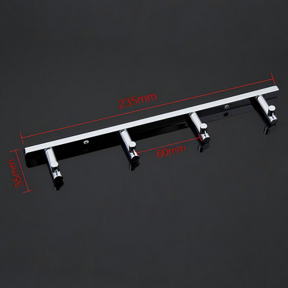 Вешалка для полотенец Gappo G202-4 Хром Вешалка для полотенец Gappo G202-4 Хром