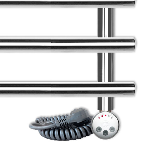 Электрический полотенцесушитель Ника Bamboo ЛБ 3 Эл. 80x60 Хром Электрический полотенцесушитель Ника Bamboo ЛБ 3 Эл. 80x60 Хром