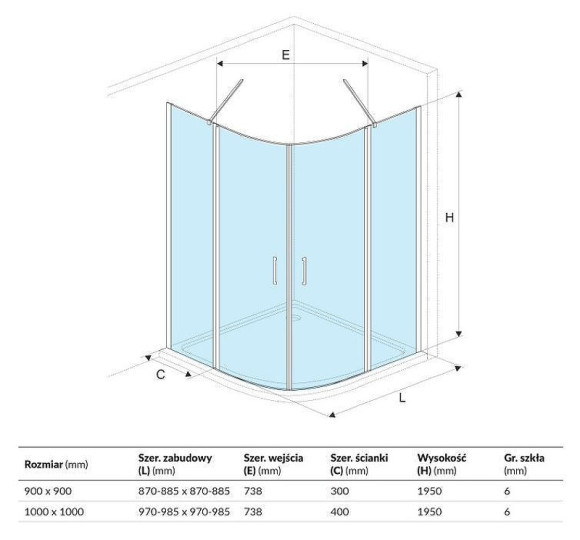 Душевой уголок Excellent Mazo 100х100 KAEX.3000.2S.1010.LPx2+KAEX.3001.2D.0400.LP (KAEX.3001.2D.0400.LP+KAEX.3000.2S.1010.LP) профиль Хром стекло прозрачное Душевой уголок Excellent Mazo 100х100 KAEX.3000.2S.1010.LPx2+KAEX.3001.2D.0400.LP (KAEX.3001.2D.0400.LP+KAEX.3000.2S.1010.LP) профиль Хром стекло прозрачное